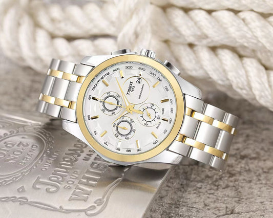 Tis.sot Couturier Premium Gold quartz