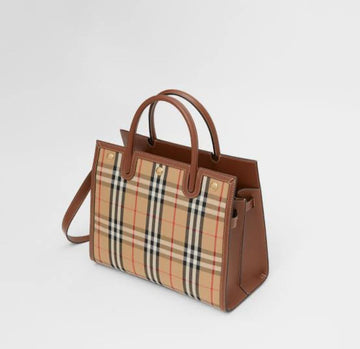 BUR.BERRY VINTAGE CHECK HANDBAGS CUM SLING