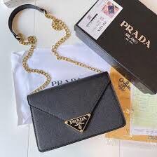 PR.ADA ENVELOPE HANDBAG CUM SLING