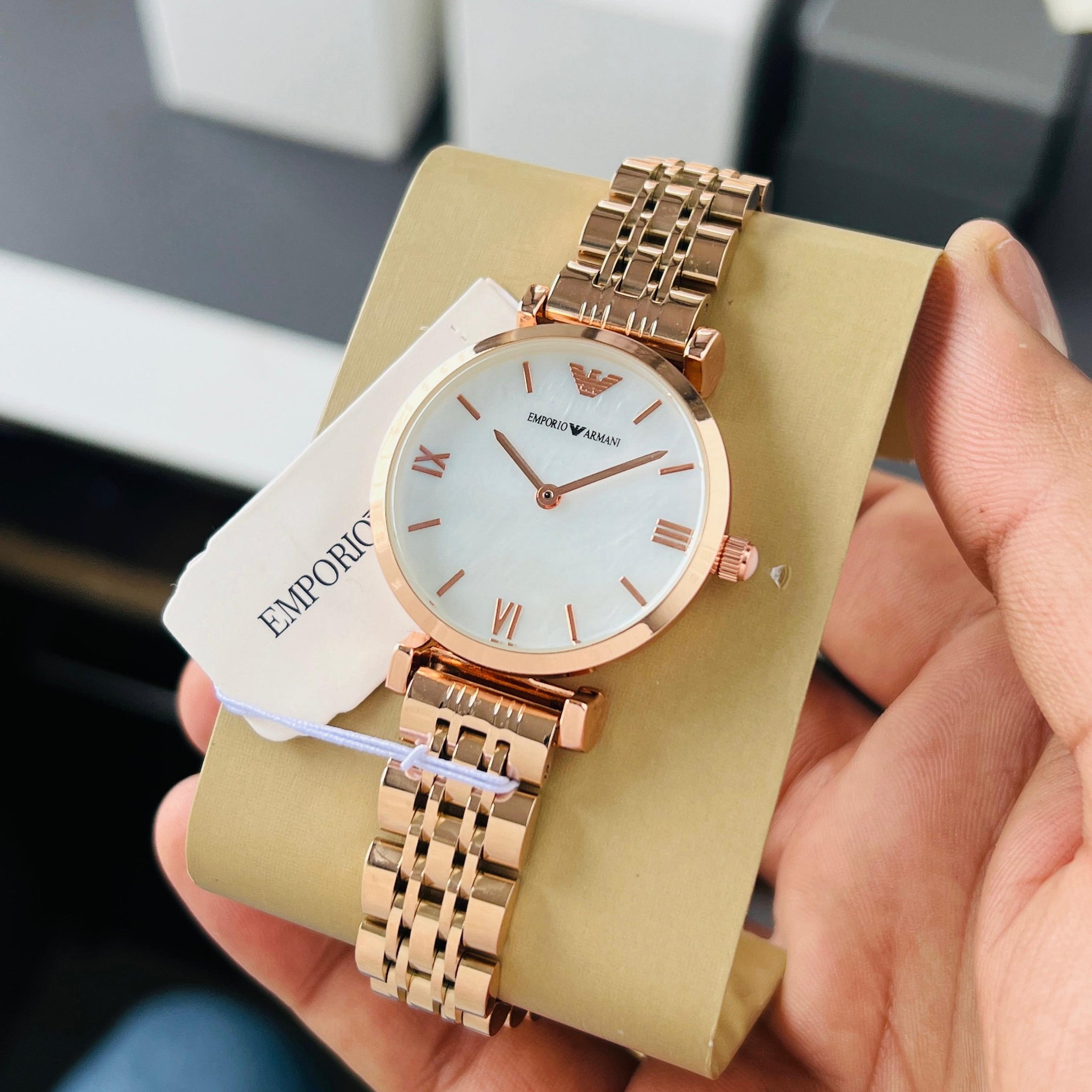 Empo.rio Armani slim quartz