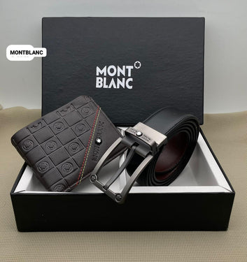 Mon.t blanc belt + wallet