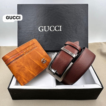 Guc.ci belt + wallet