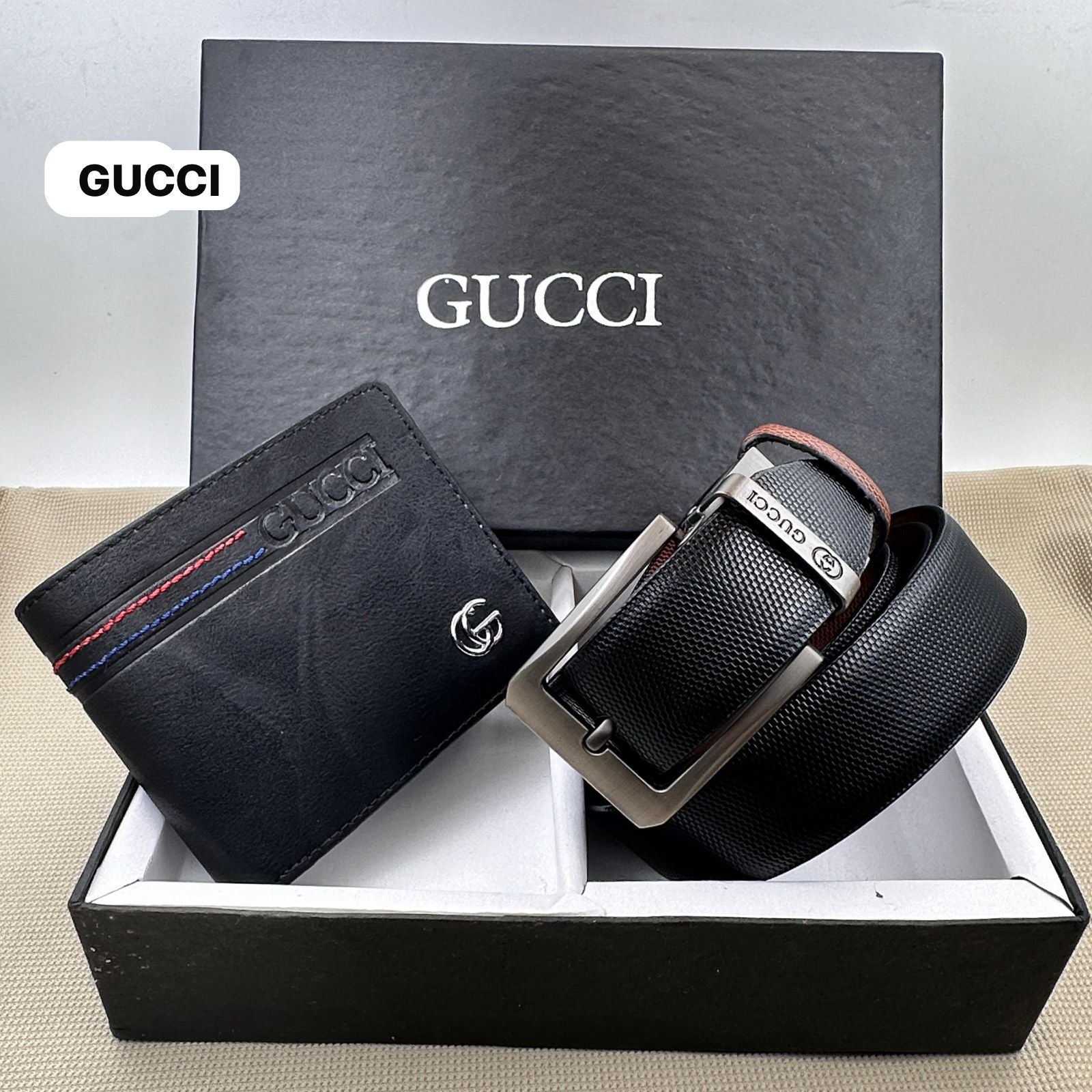 Guc.ci belt + wallet