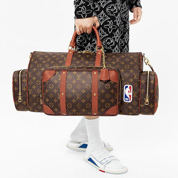 LOU.IS VUIT.TON X NBA TRI POCKET KEEPALL
LIMITED EDITION LV DUFFLE BAG