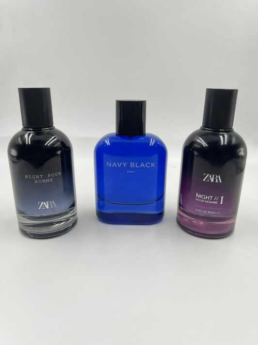 Navy black za.ra perfume